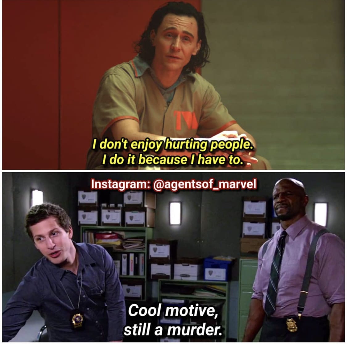 loki memes brooklyn 99