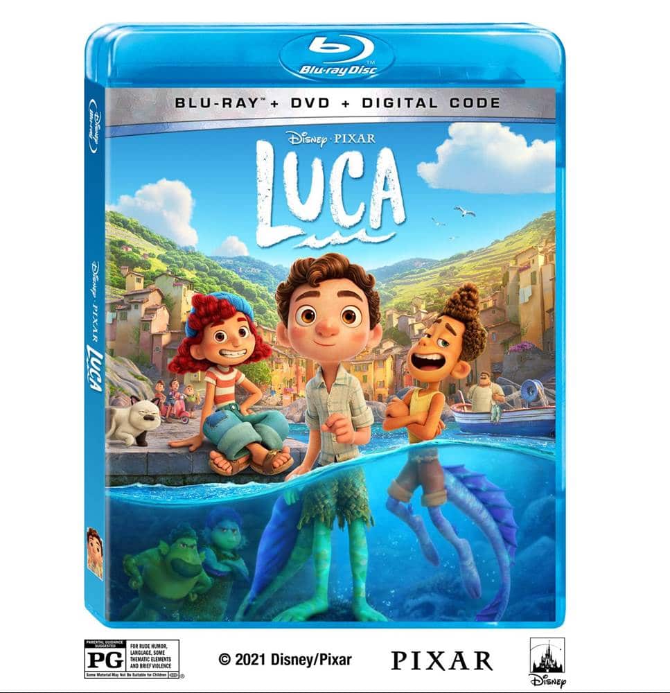Luca blu-ray bonus features