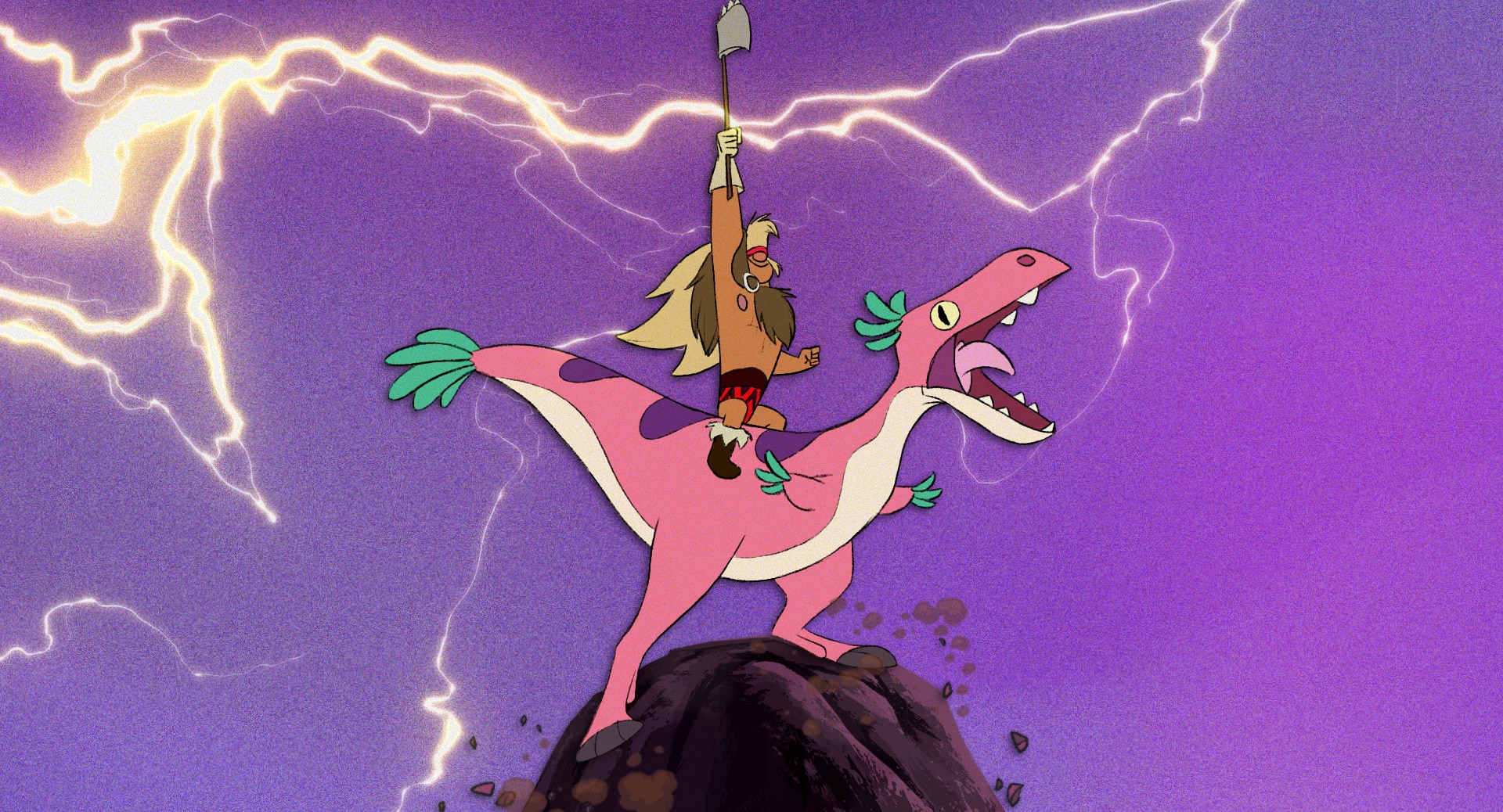 dinosaur barbarian short circuit