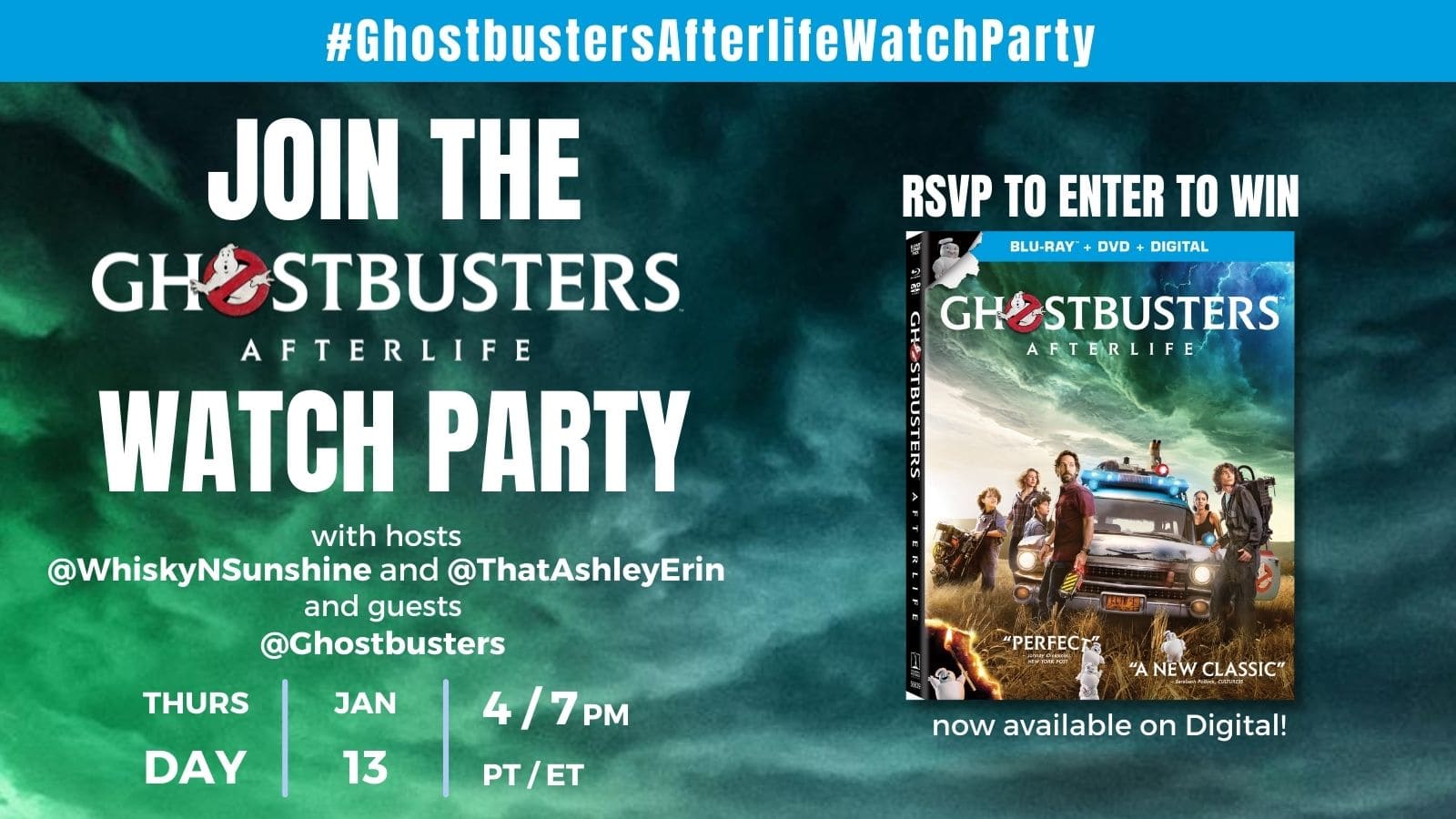 Ghostbusters Afterlife Giveaway