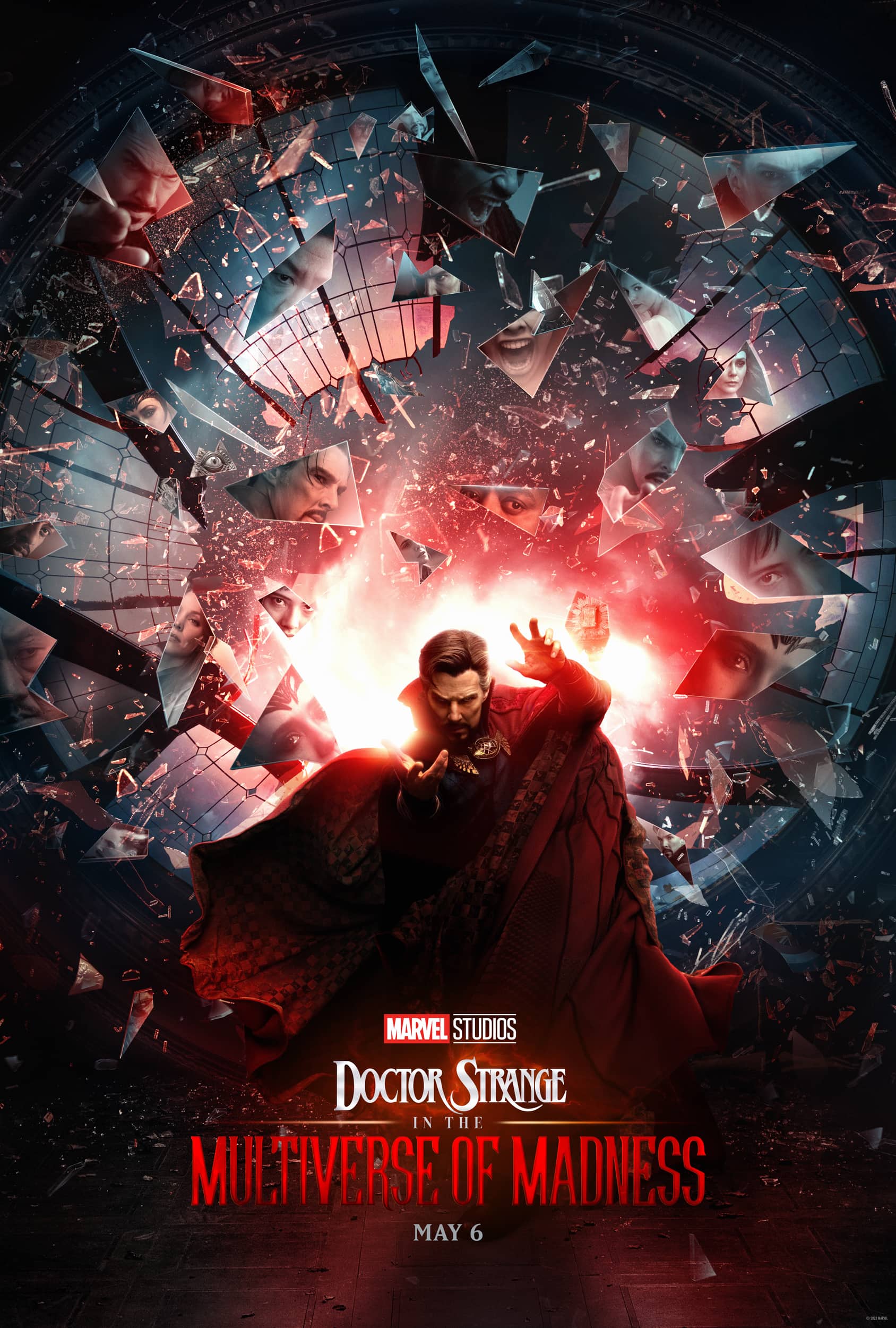 Doctor Strange In The Multiverse of Madness poster Easter eggs