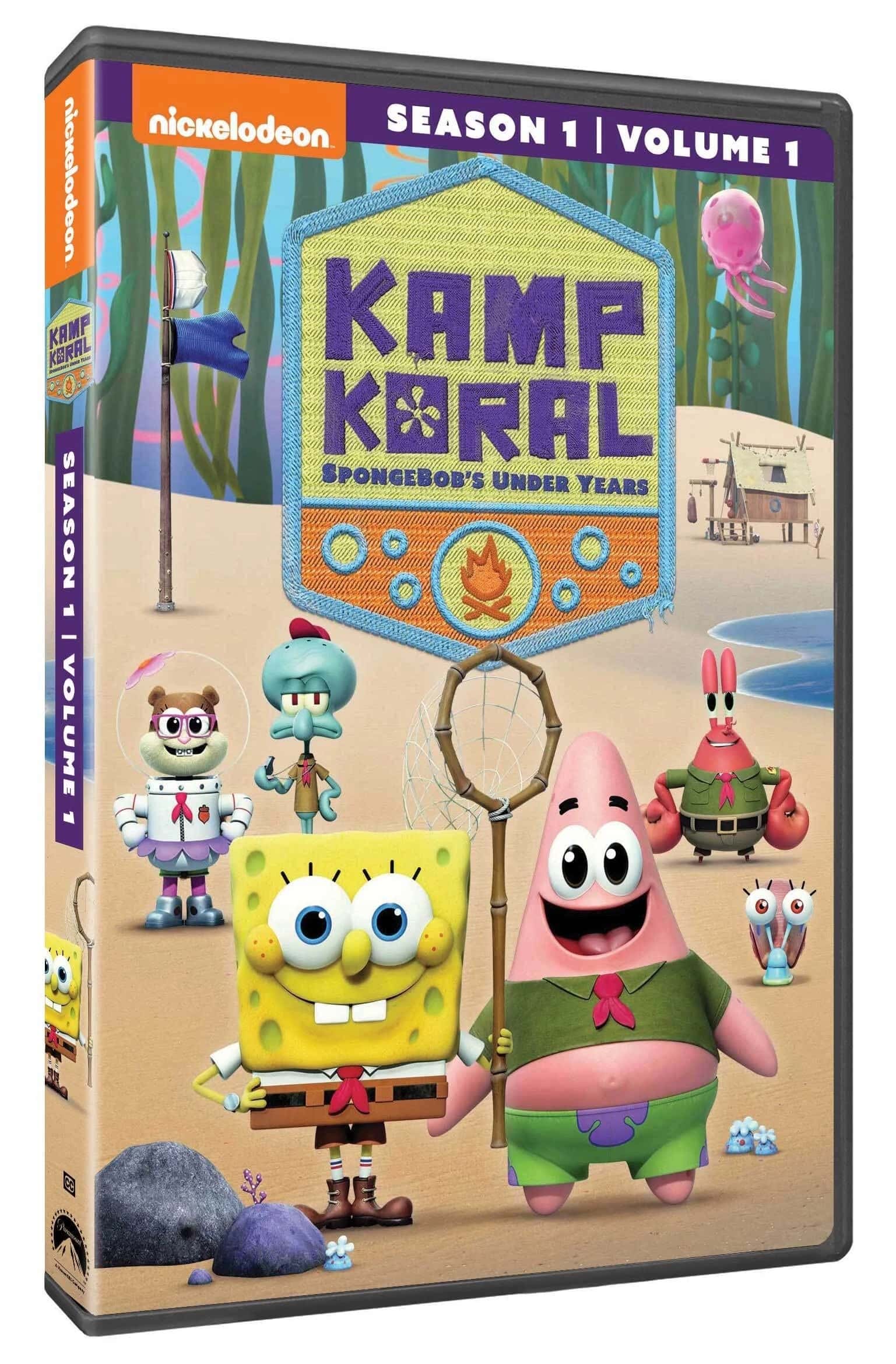 Kamp Koral- SpongeBob’s Under Years DVD