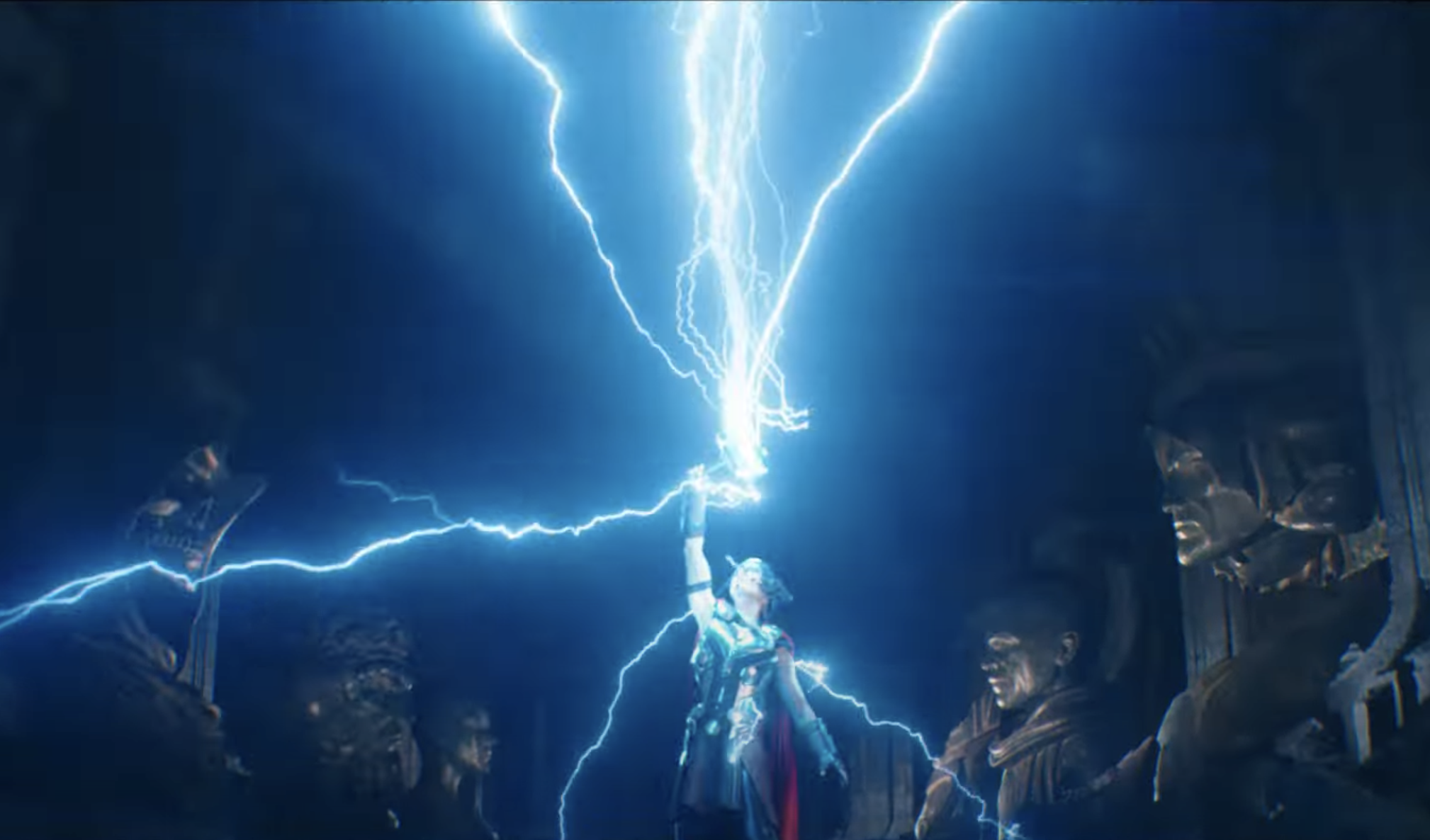 thor love and thunder easter eggs The Living Tribunal, Uatu The Watcher, Lady Death, Eon, and Infinity