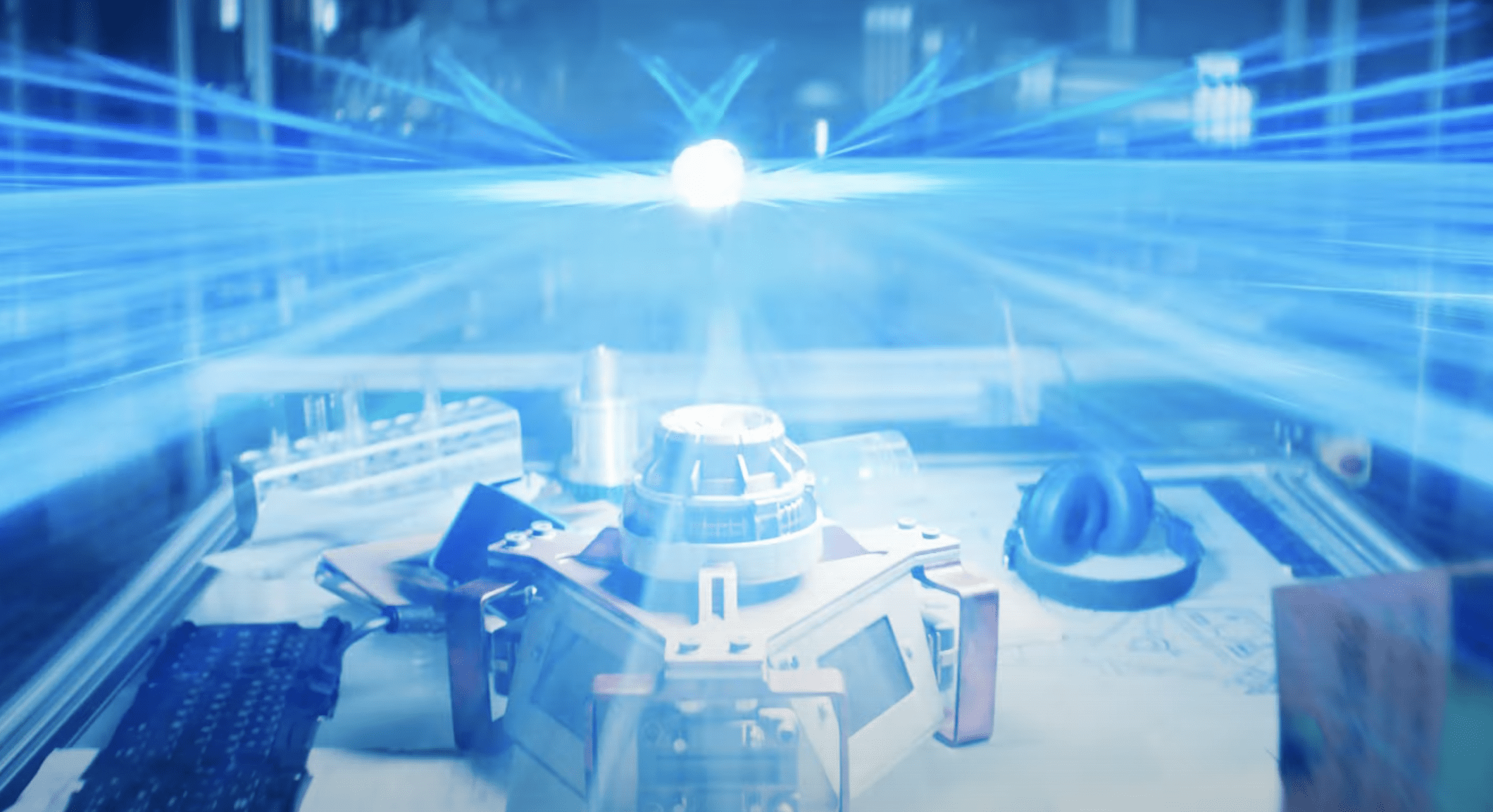 quantumania breakdown easter eggs device