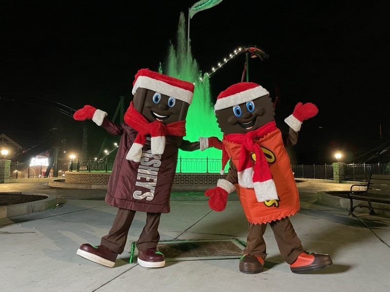 Hersheypark During Christmas