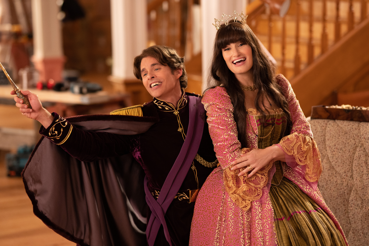 disenchanted interview Amy adams idina menzel Patrick dempsey