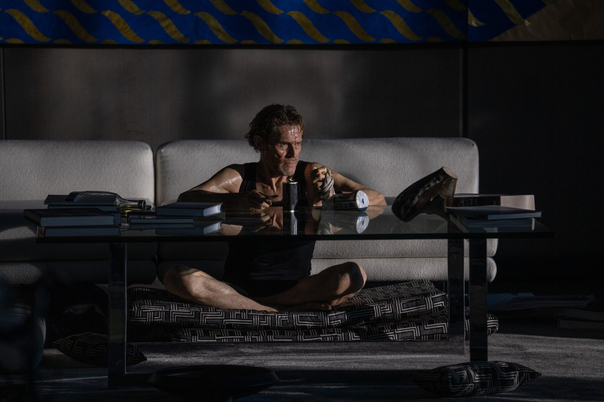 Inside Movie Review Willem Dafoe Is Formidable In This Intense Thriller