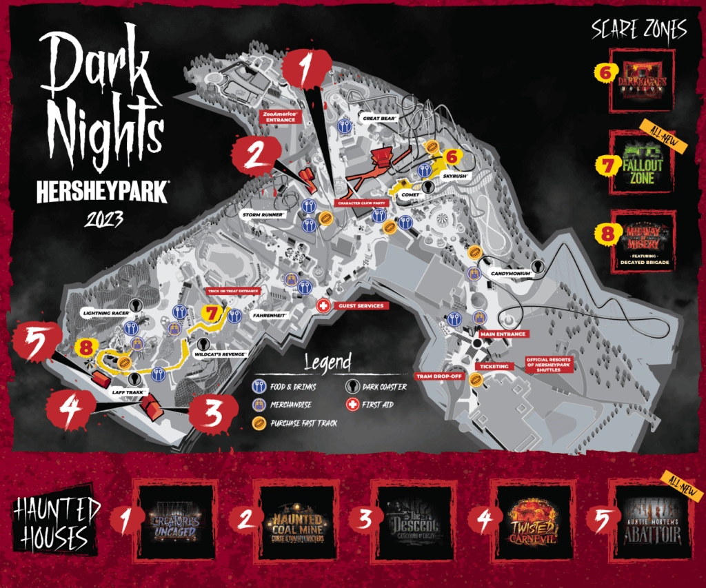 Hersheypark Dark Nights 2023 Everything You Need To Know Event Guide