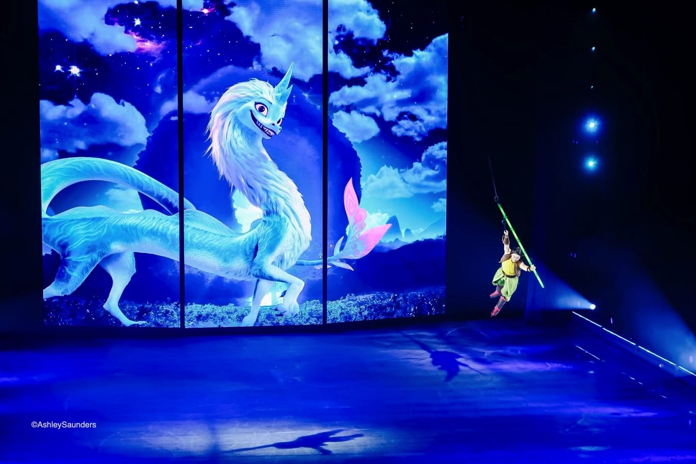 Disney On Ice Magic In The Air Raya and the Last Dragon