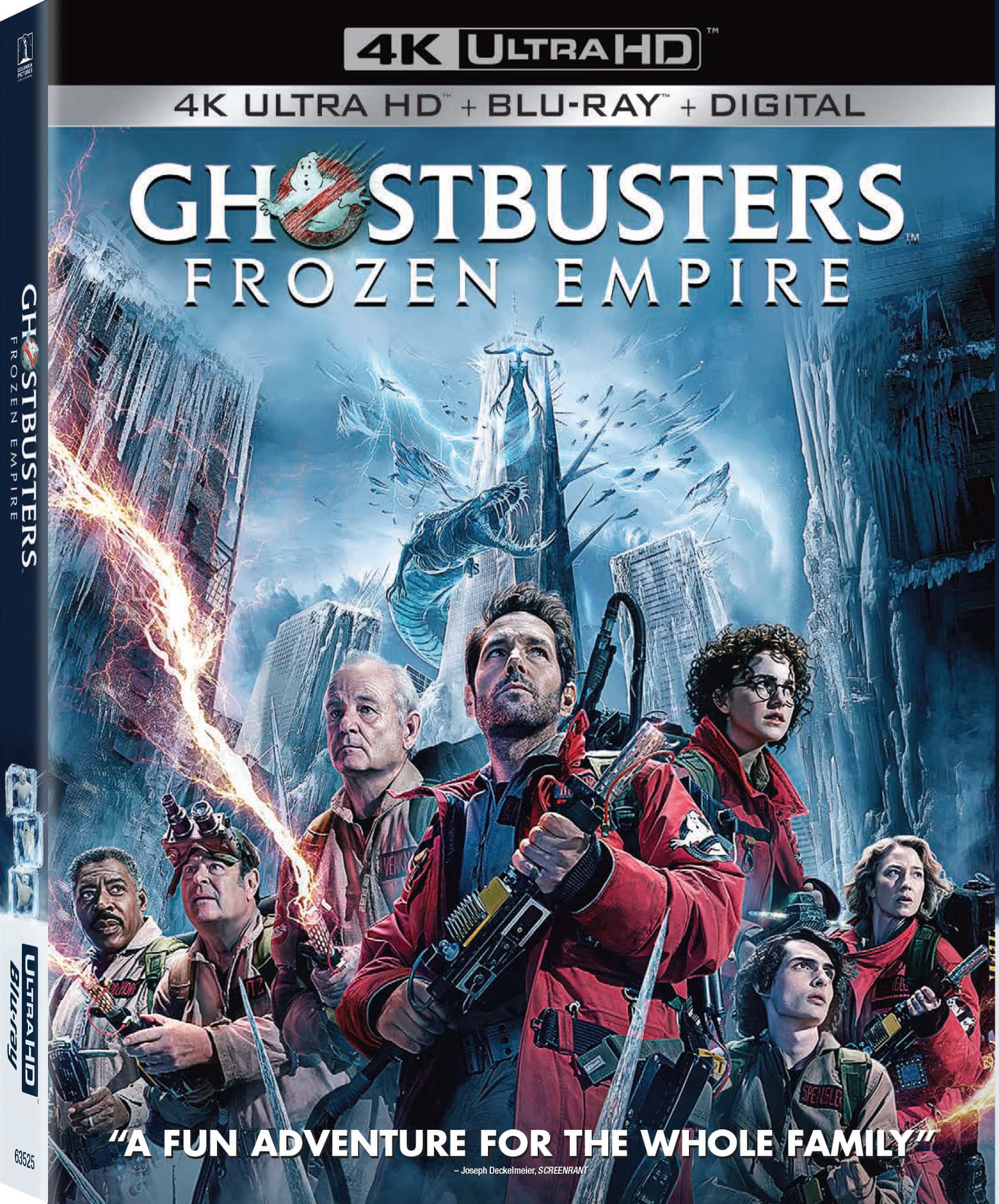 Ghostbusters Frozen Empire Bonus Features Collectors Edition