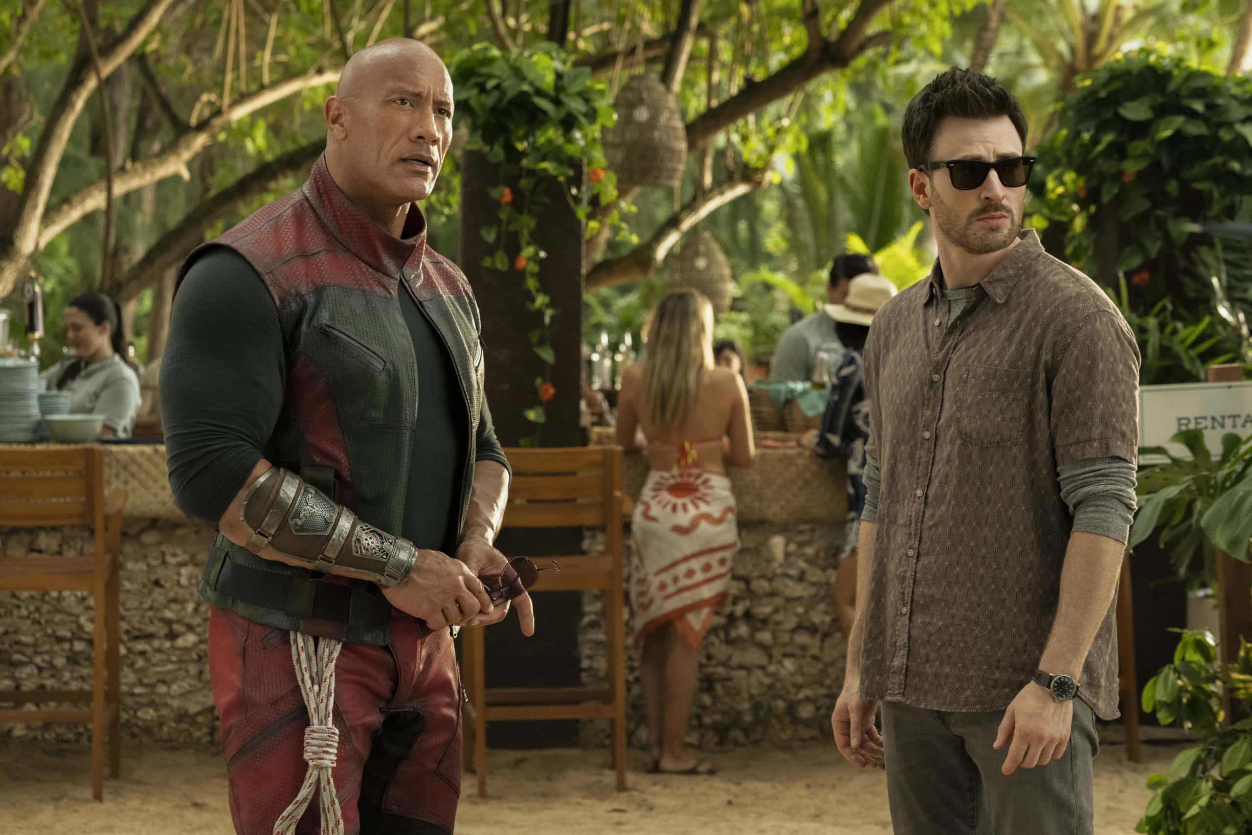 Cast of Red One Share Christmas Traditions Chris Evans The Rock