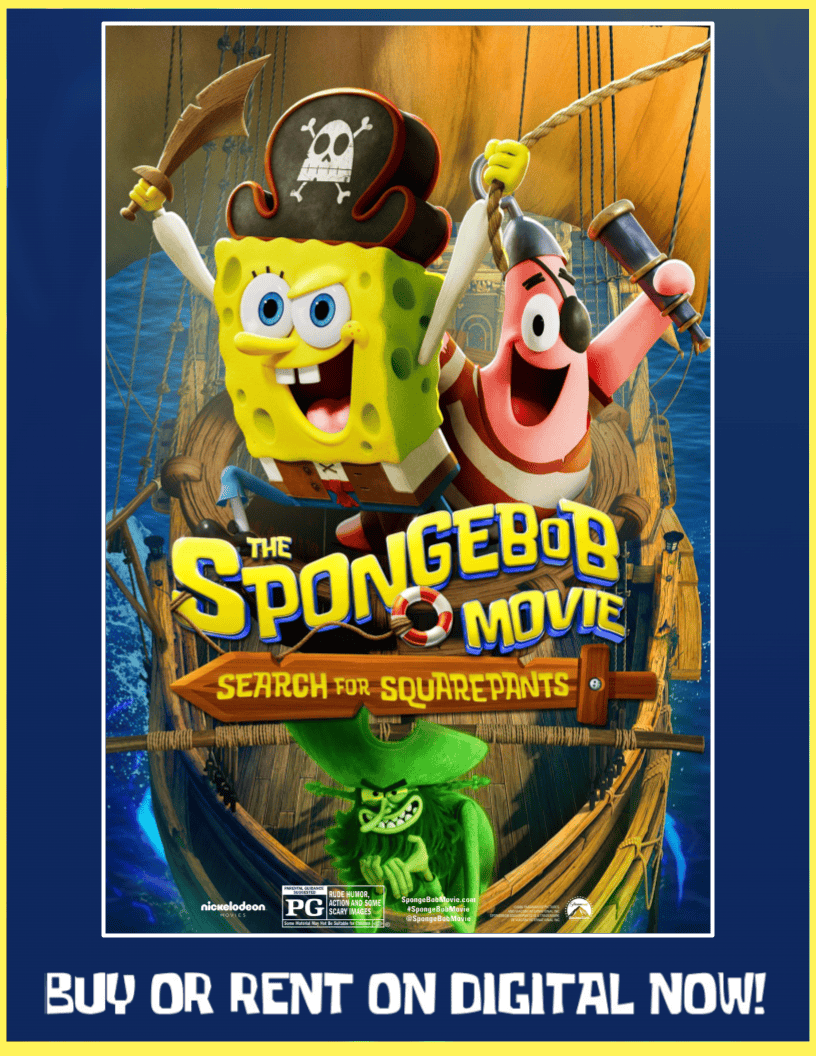 SpongeBob Search For SquarePants Giveaway bonus content